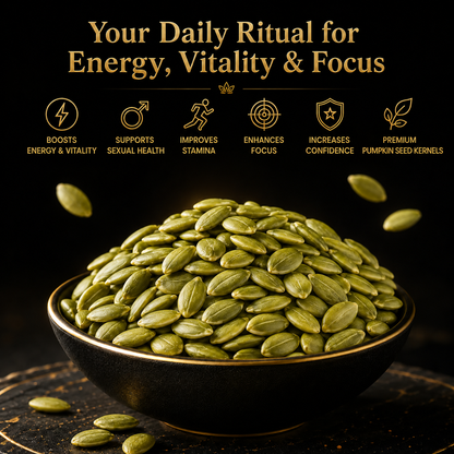 🌿🥇Ultimate Testosterone Boost Formula 🚀🦢Nutrient-Dense Roasted Pumpkin Seeds for Enhanced Bedroom Performance | Support Vitality, Endurance & Natural Male Confidence Daily-ABB8