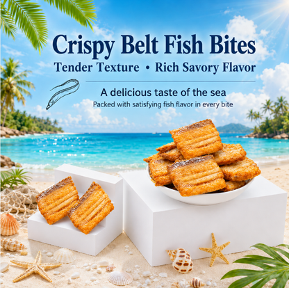 💯🐟High-Protein Guilt-Free Beltfish Crisps🦈🎉Limited-Time Special Offer-XA
