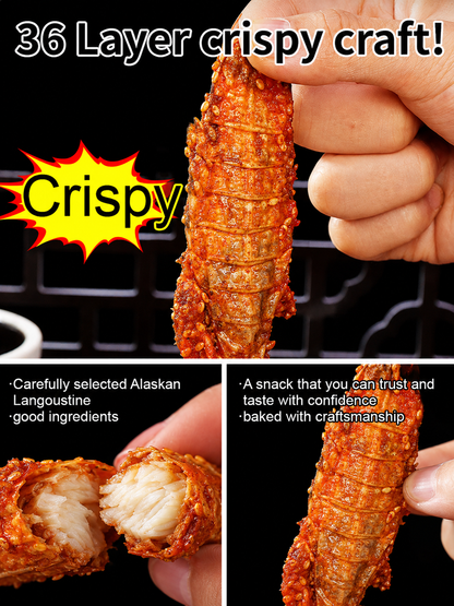 🦐Alaskan Mantis Shrimp - 🏆💎Ready to Eat High-Protein Seafood Snack-QZE