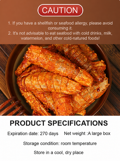 🦐Alaskan Mantis Shrimp - 🏆💎Ready to Eat High-Protein Seafood Snack-QZE